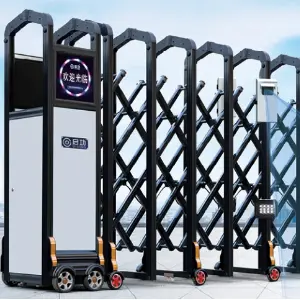 Black King Kong license plate recognition automatic gate