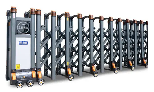 automatic sliding retractable gate